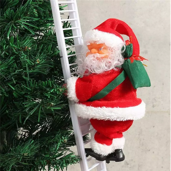Elektrische Kletterleiter Weihnachtsmann🎅
