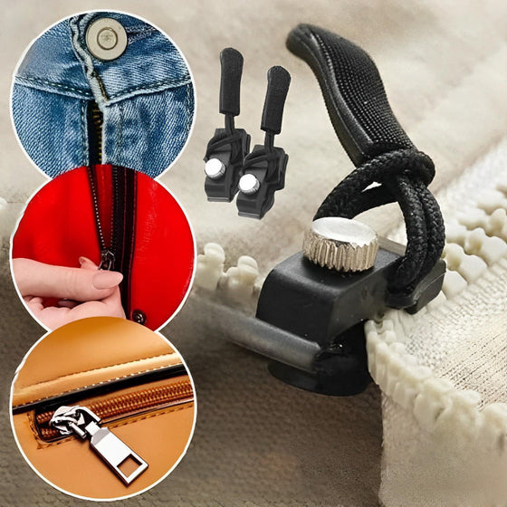 Abnehmbarer Reißverschlussreparator (6 Stück)