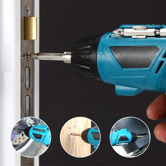 Multifunktionale wiederaufladbare elektrische Mini-Handbohrmaschine