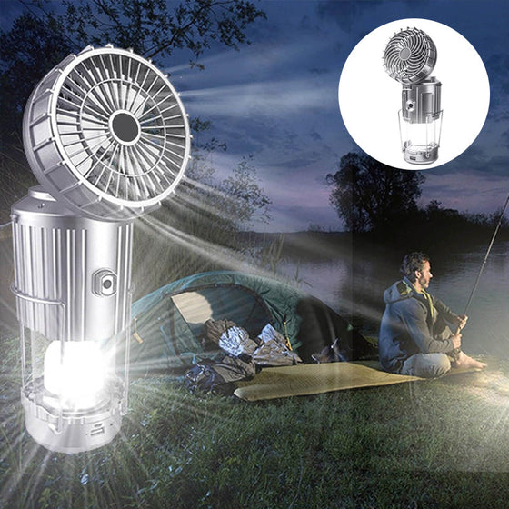 6 in 1 Tragbare Solar LED Camping Laterne