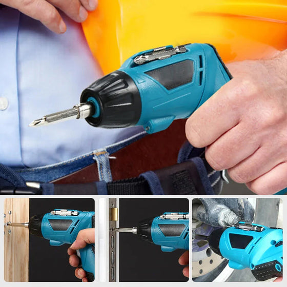 Multifunktionale wiederaufladbare elektrische Mini-Handbohrmaschine