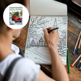 Country Weihnachtsmalbuch