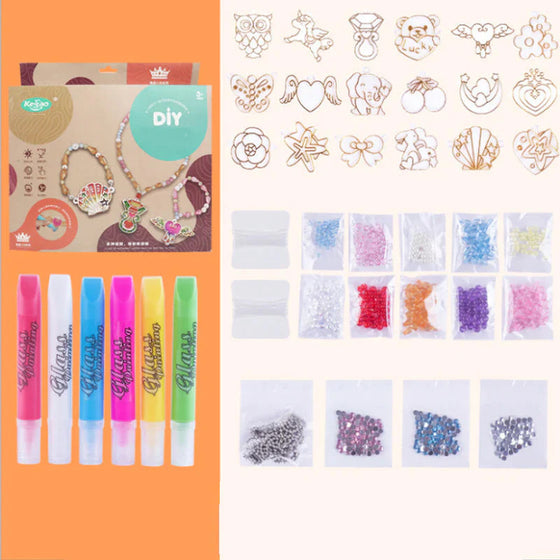 DIY Kristallfarben-Kunst- und Bastelset