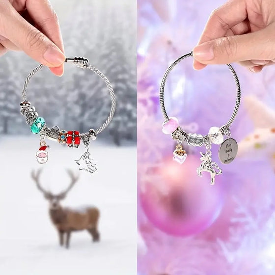 Set zum Basteln von Bettelarmbändern für Mädchen