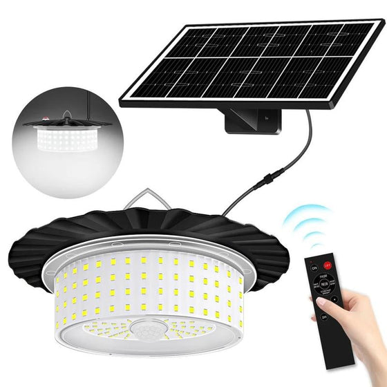 Solar Schuppenleuchte