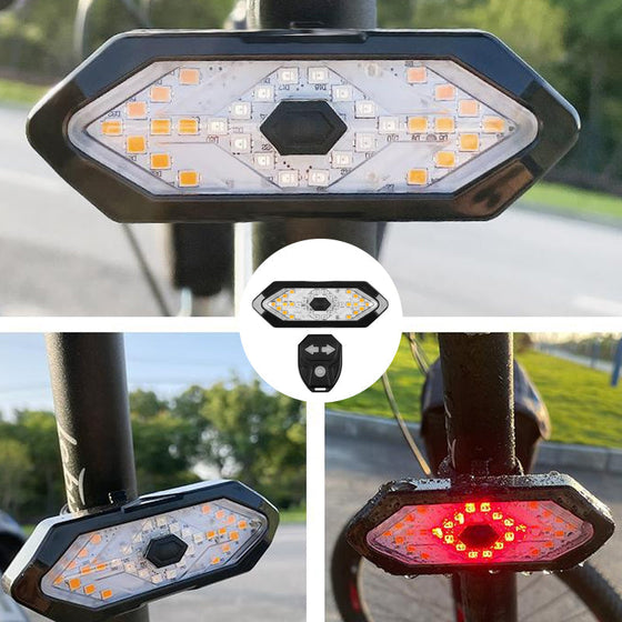LED-Funkfernbedienung Fahrradrücklicht