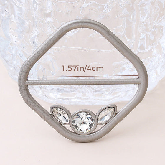 Klassische All-Match-Perlen-Strass-Schnallen