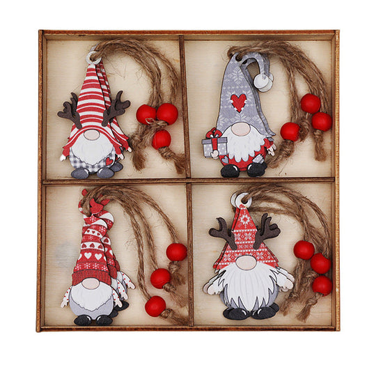 Zwergen-Ornament-Set (12 Stück)
