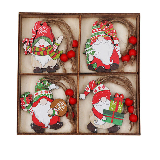Zwergen-Ornament-Set (12 Stück)