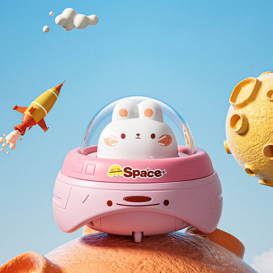 Auto-Spielzeug für Babys zum Thema Weltraum