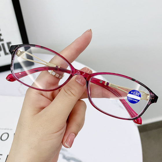 Anti-Blaulicht-Brille für Menschen mittleren und höheren Alters