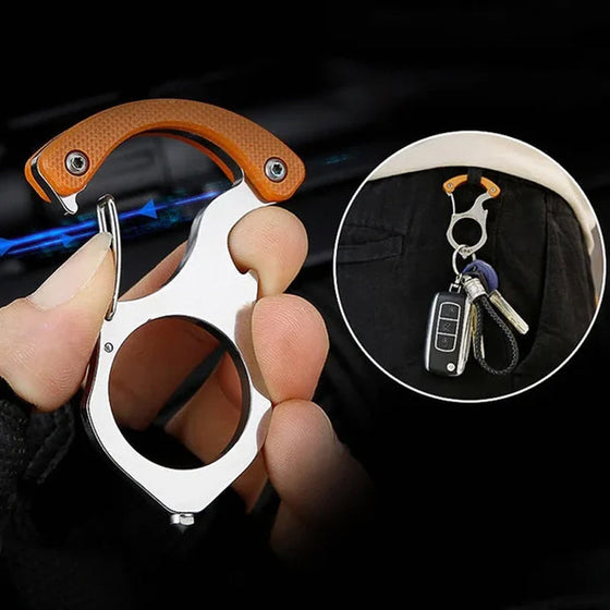 Einzelner Fingerring Schlüsselanhänger