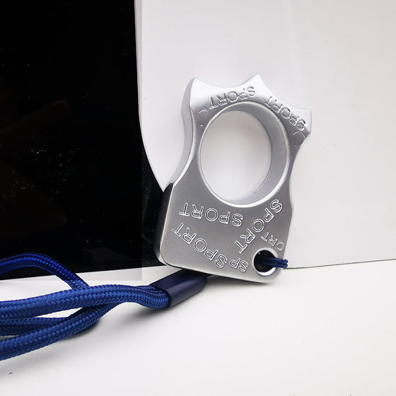 Einzelner Fingerring Schlüsselanhänger