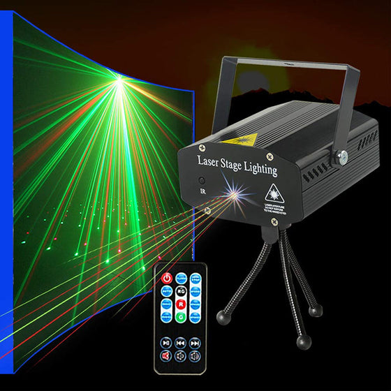 Ferngesteuertes Laser-Bühnenlicht