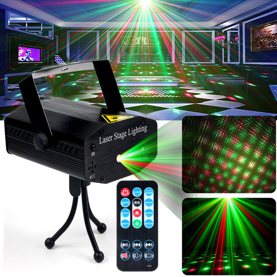 Ferngesteuertes Laser-Bühnenlicht