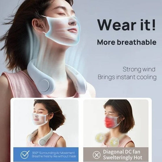 Neuer tragbarer Halsventilator