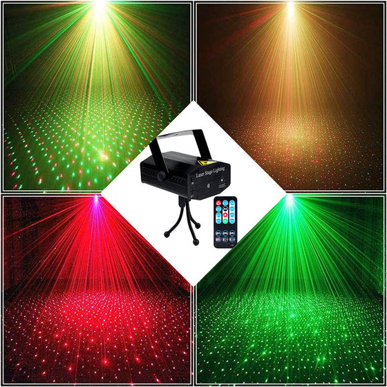 Ferngesteuertes Laser-Bühnenlicht