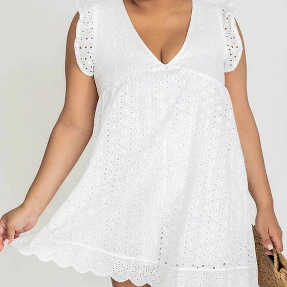 California Spitzenkleid Strampler