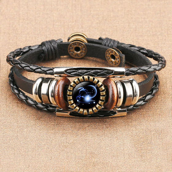Sternzeichen-Zeitstein-Armband