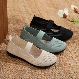 Atmungsaktive, rutschfeste Stoffschuhe für Damen