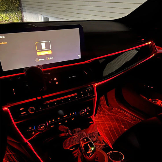 Faseroptische RGB-Autoscheinwerfer