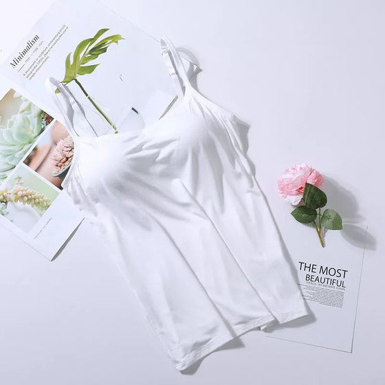 Tanktop mit integriertem BH