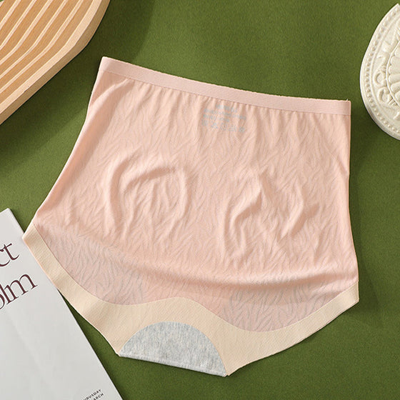 Nahtlos nackte Damenunterwäsche mit hoher Taille