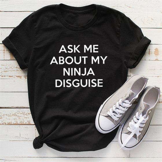 Ninja-Verkleidungs-T - Shirt