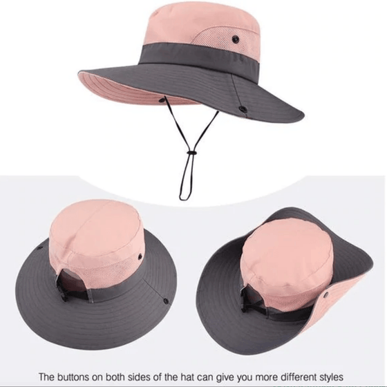 Faltbarer Sonnenhut mit UV-Schutz