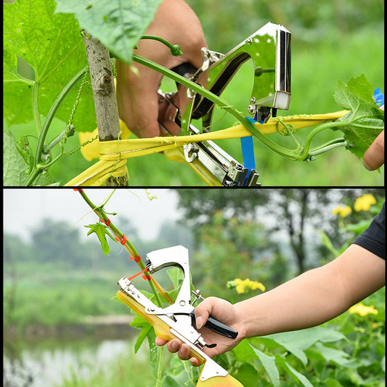 Bindemaschine für Gartenpflanzen