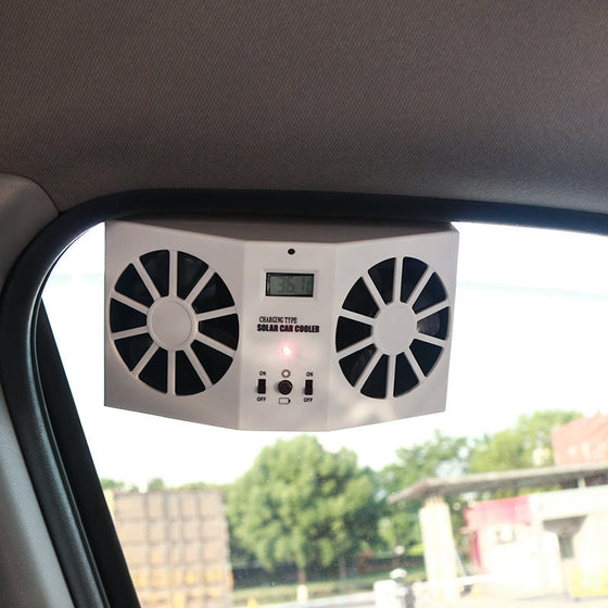 Solarbetriebener Fahrzeugabluftventilator