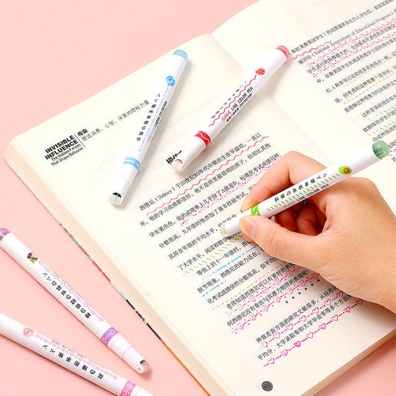 💖BESTE GESCHENKE FÜR KINDER-Farblich Fluoreszierender Markierungsstift