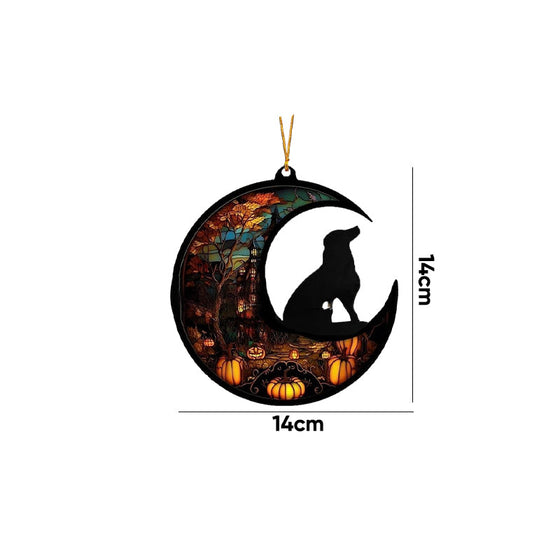 Tier auf dem Mondornament