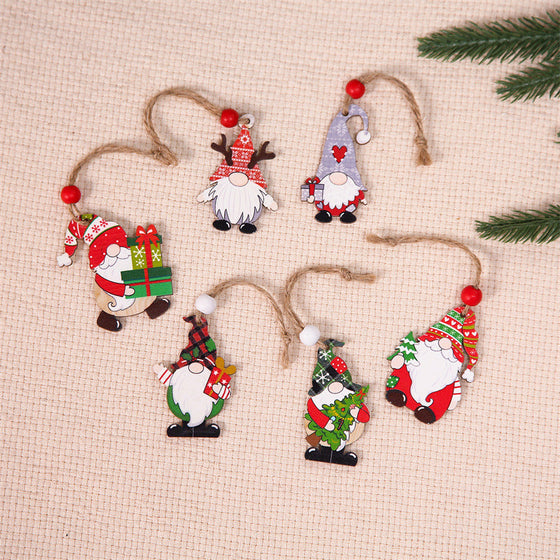 Zwergen-Ornament-Set (12 Stück)