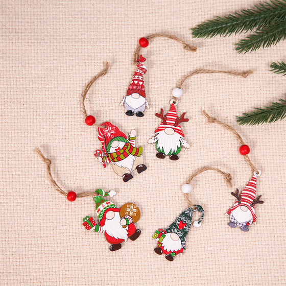 Zwergen-Ornament-Set (12 Stück)