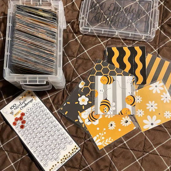 100-Umschläge-Challenge-Box-Set