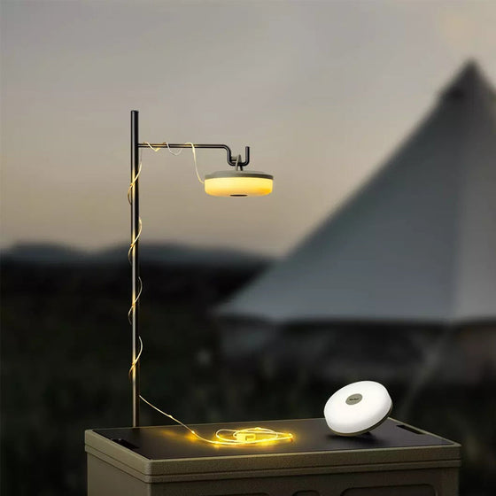 Multifunktionales tragbares Campinglicht