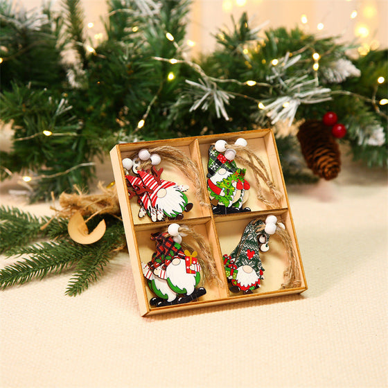 Zwergen-Ornament-Set (12 Stück)