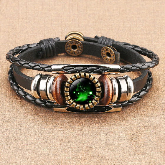 Sternzeichen-Zeitstein-Armband