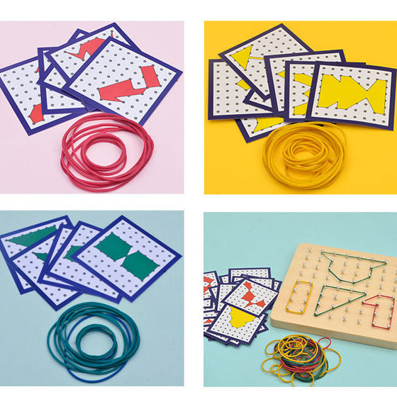 Geoboard aus Holz