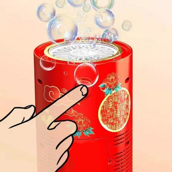 TRAGBARE FEUERWERK-BLASENMASCHINE