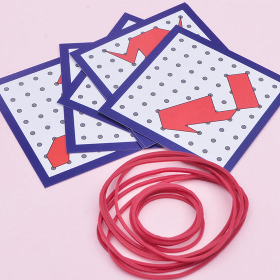 Geoboard aus Holz