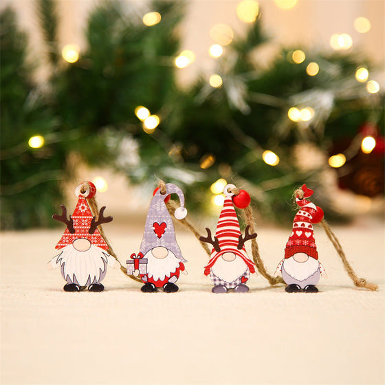 Zwergen-Ornament-Set (12 Stück)