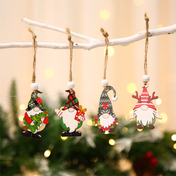 Zwergen-Ornament-Set (12 Stück)