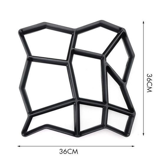 DIY Pflastern Form（36 x 36cm/45x 40cm）