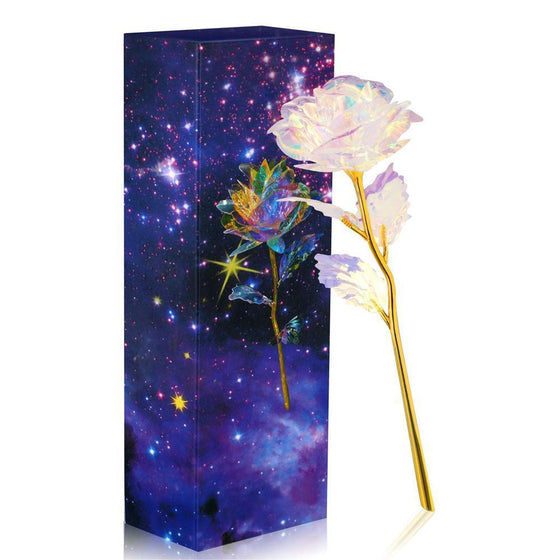 Bunte Galaxy Rose mit Liebe