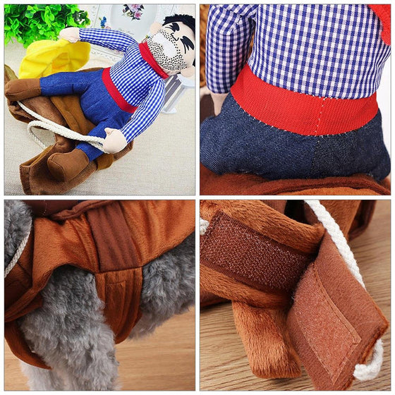Hundekostüm - Cowboyreiter