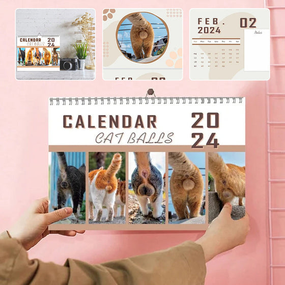 Lustigster Kalender des Jahrhunderts | „Künstlerischer Ausdruck“ pelziger Freunde