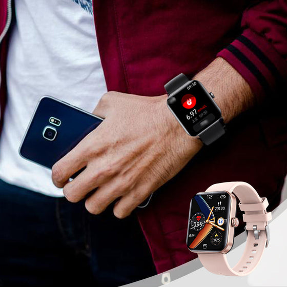 Intelligentes Armband zur Herzfrequenz- und Blutdrucküberwachung