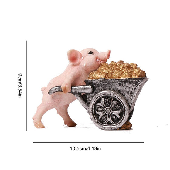 Niedliche Schwein-Verzierung